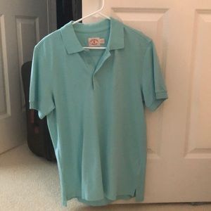 BROOKS BROTHERS teal polo